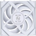 Lian Li Uni Fan SL120 Wireless LCD Reverse White