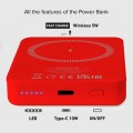 SBS Wireless Magnetic Power Bank 5000