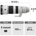 Sony 400-800mm f/6.3-8.0 G FE
