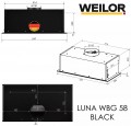 Weilor Luna WBG 58 BK
