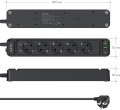 RZTK Power Strip Pro 5+2 USB-A+USB-C