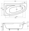 Besco Cornea  150x100 см