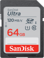 SanDisk Ultra SDXC UHS-I 120MB/s Class 10