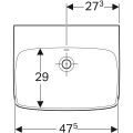 Geberit Selnova Square 55 500.290.01.1