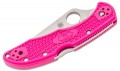 Spyderco Delica 4 FRN Pink