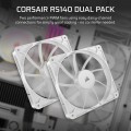 Corsair RS140 White Dual Pack
