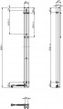 Navin Siluet Kvadro R Sensor 90x1500 12-134053-0915