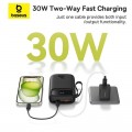 BASEUS QPow2 2xType C Cable 30W 20000