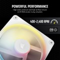 Corsair iCUE LINK LX120-R RGB PWM Reverse White Starter Kit