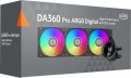 PCCooler DA360 Pro ARGB Digital Black