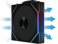 Lian Li Uni Fan TL120 Wireless 3-pack Black