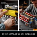 Mould King Lambo Supercar V12 Engine Transmission 10202