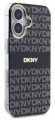 DKNY Repeat Texture Pattern with Stripe for iPhone 16