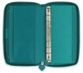 Filofax Saffiano Compact Zip Turquoise
