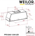 Weilor PPE 8265 SS 1250 LED