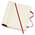 Moleskine Plain Notebook Pocket Soft Red