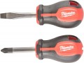 Milwaukee Tri-lobe screwdriver stubby set (4932471810)