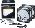 Phanteks SK PWM D-RGB 140mm Black Fan 3 Pack