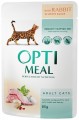 Optimeal Adult Rabbit with White Sause 4 pcs