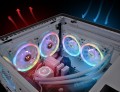 Thermaltake SWAFAN 14 RGB Radiator Fan White (3-Fan Pack)