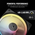 Corsair iCUE LINK LX120-R RGB PWM Reverse Black Starter Kit