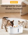 Rojeco Wireless Pump Water Fountain