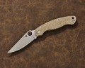 Spyderco Military 2 Micarta CPM Cru-Wear