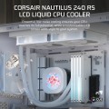 Corsair NAUTILUS 240 RS LCD White