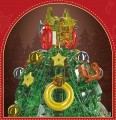 Mould King Green Magical Christmas Music Box 10090