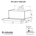 Minola HTL 6615 BL 1000 LED
