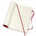 Moleskine Plain Notebook Large Soft Red