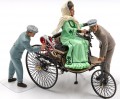 ICM Benz Patent-Motorwagen (1886) with Mrs. Benz and Sons (1