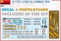MiniArt B-Type London Omnibus 1919 (1:35)