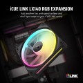 Corsair iCUE LINK LX140 RGB PWM Black