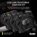 Corsair iCUE LINK RX120 MAX PWM Triple Pack