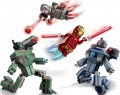 Lego Iron Man and War Machine vs Hammer Drones 76320