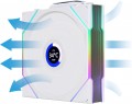 Lian Li Uni Fan TL120 Reverse Blade LCD Wireless White