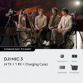 DJI Mic 3 (4 mic + 1 rec + charging case)