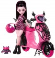 Monster High Vamptastic Scooter Draculaura JDR61