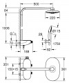 Grohe Rainshower SmartControl 360 Duo 26250