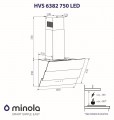 Minola HVS 6682 BL 1000 LED