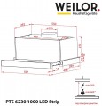 Weilor PTS 6230 WH 1000 LED Strip