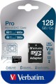 Упаковка Verbatim Pro U3 microSDXC