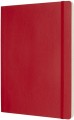 Moleskine Squared Notebook A4 Soft Red