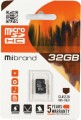 Mibrand microSDHC Class 10 UHS-1 U3 + SD adapter