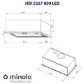 Minola HBI 5327 I 800 LED