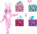 Barbie Cutie Reveal Doll with Bunny Plush Costume and 10 Sur