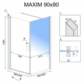 REA Maxim 90x90 REA-K0263