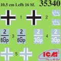 ICM 10.5cm leFH 16(Sf) auf Geschutzwagen FCM36 (f) (1:35)