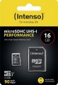 Intenso microSDHC Card UHS-I Performance 16Gb